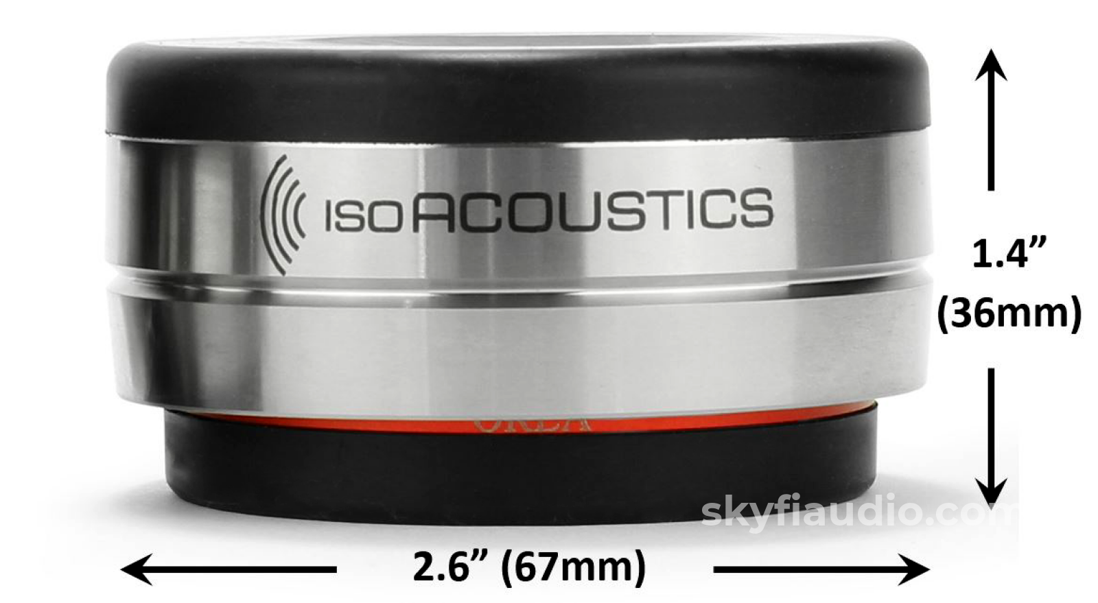 IsoAcoustics OREA Series Isolation Feet (Single Unit) Accessory