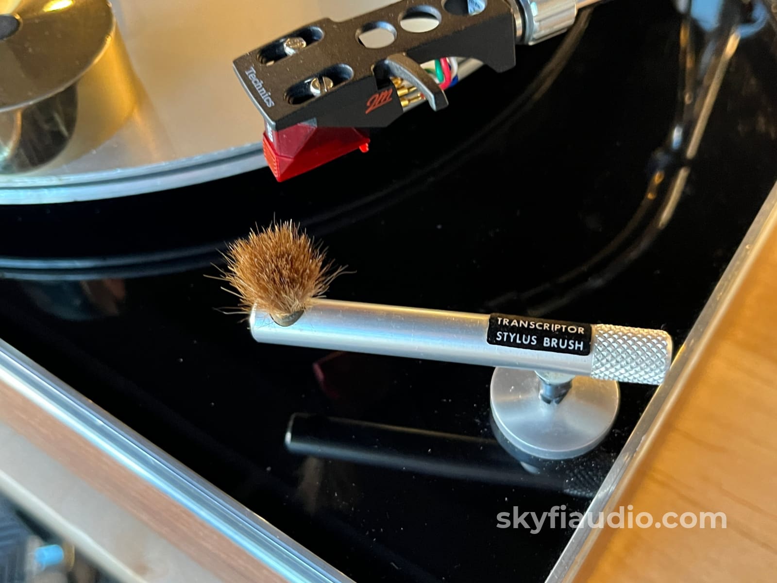 J.A Mitchell Transcriptor Golden Shadow Vintage Turntable - W/ Orfoton 2m Red Phono Cartridge Turntable