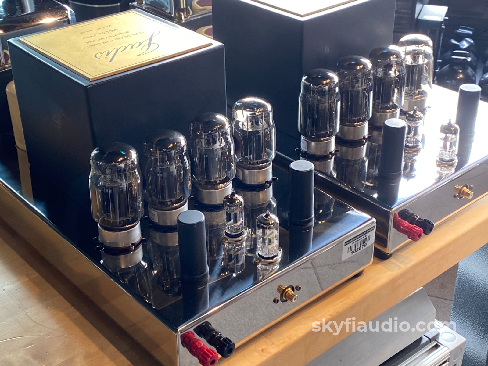 Jadis Ja80 Tube Monoblocks W/Sound Anchor Stands - Made In France Amplifier