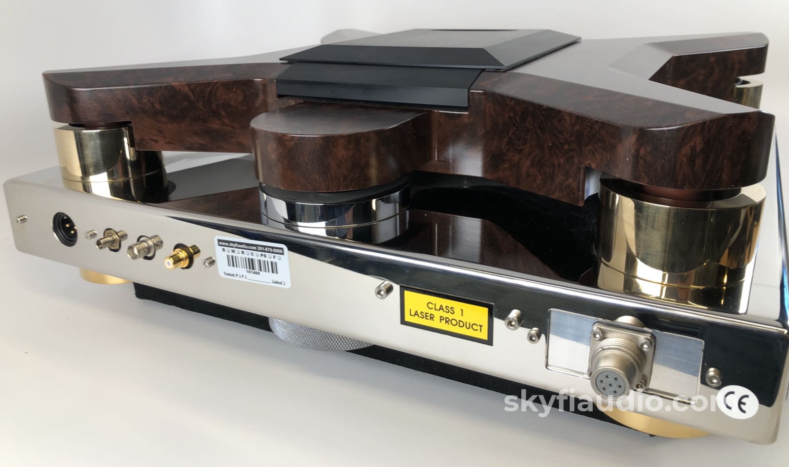 Jadis Jd1 Drive Cd Transport In Rare Rosewood - Like New In Box + Digital