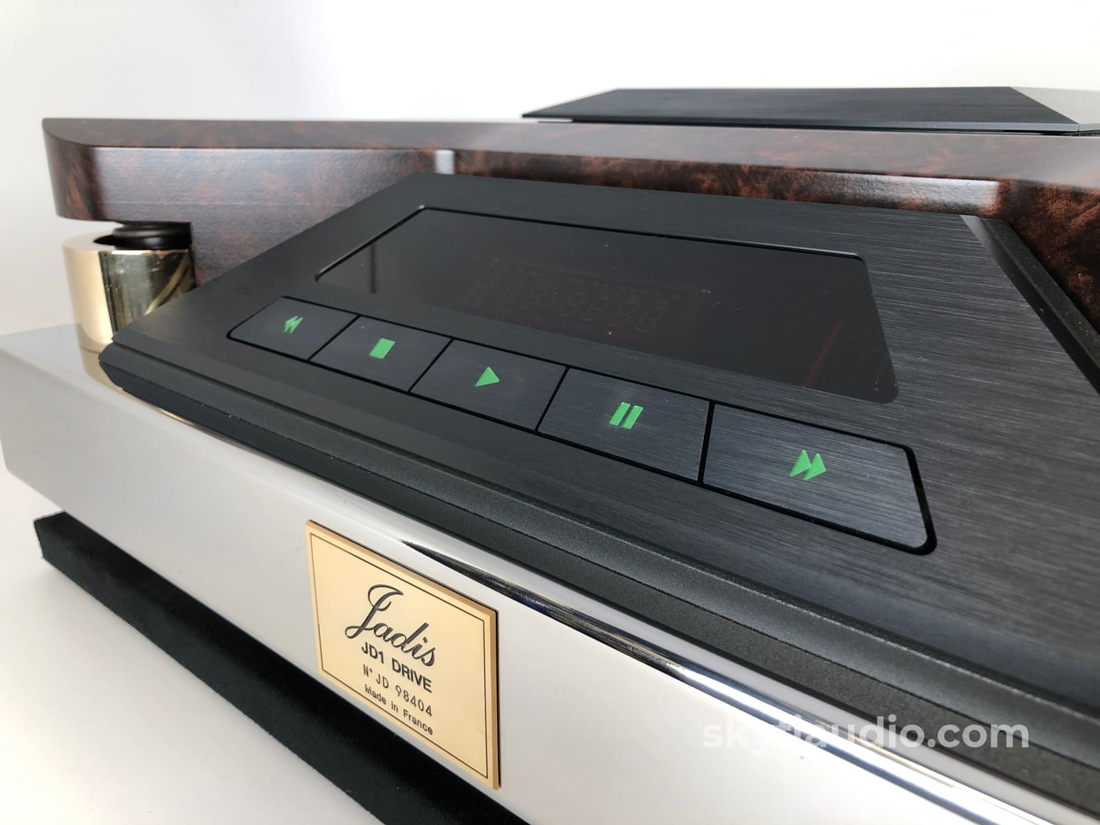 Jadis Jd1 Drive Cd Transport In Rare Rosewood - Like New In Box + Digital