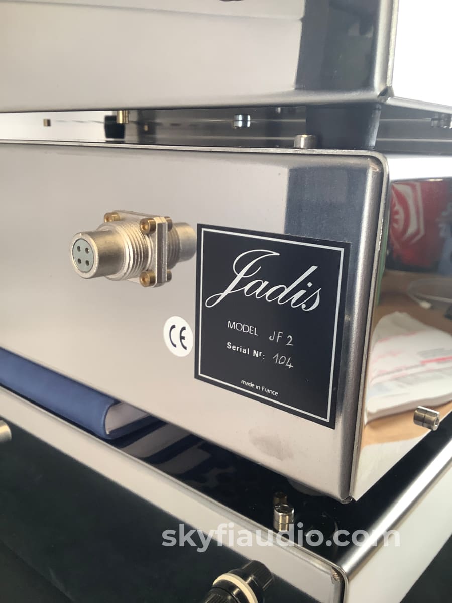 Jadis Jf2 Tube Electronic 4-Way Crossover - 4 Chassis Dual Mono Setup Including Power Supplies