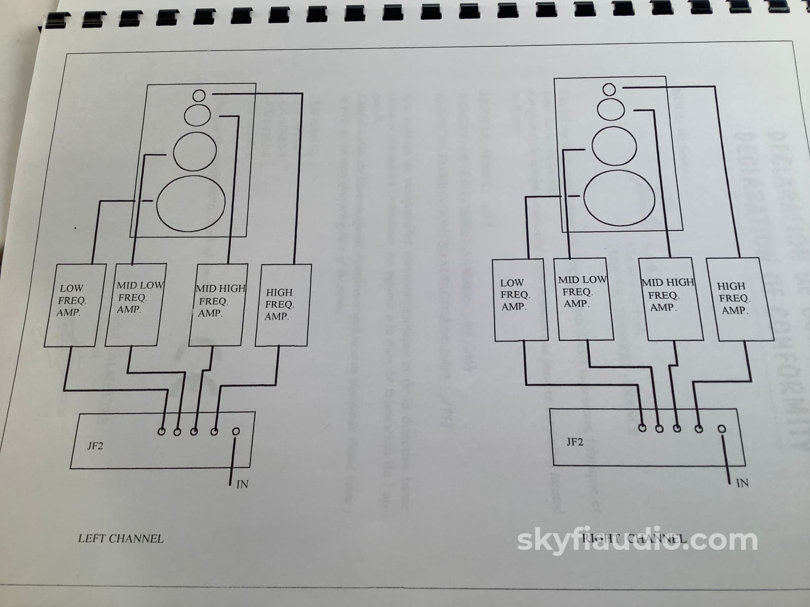 Jadis Jf2 Tube Electronic 4-Way Crossover - 4 Chassis Dual Mono Setup Including Power Supplies