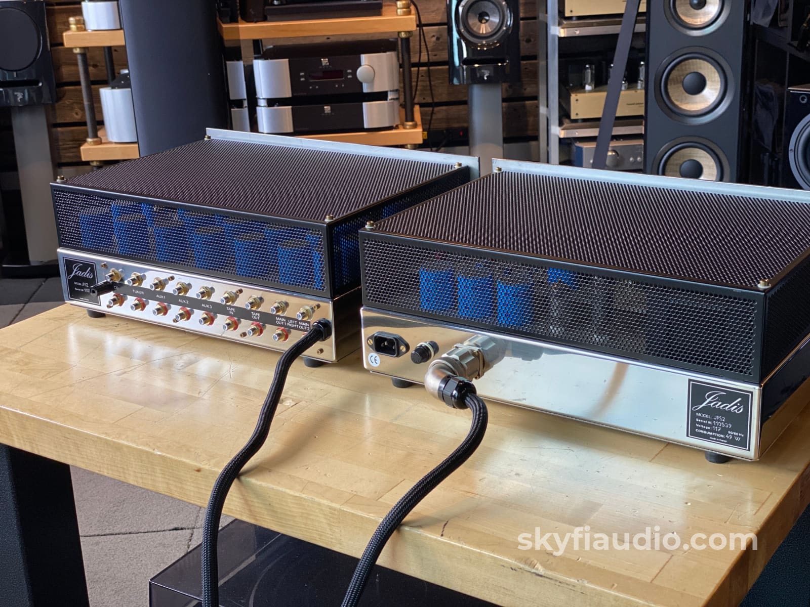 Jadis Jps2 - Dual Chassis Line Stage Preamplifier System Nos (New Old Stock)