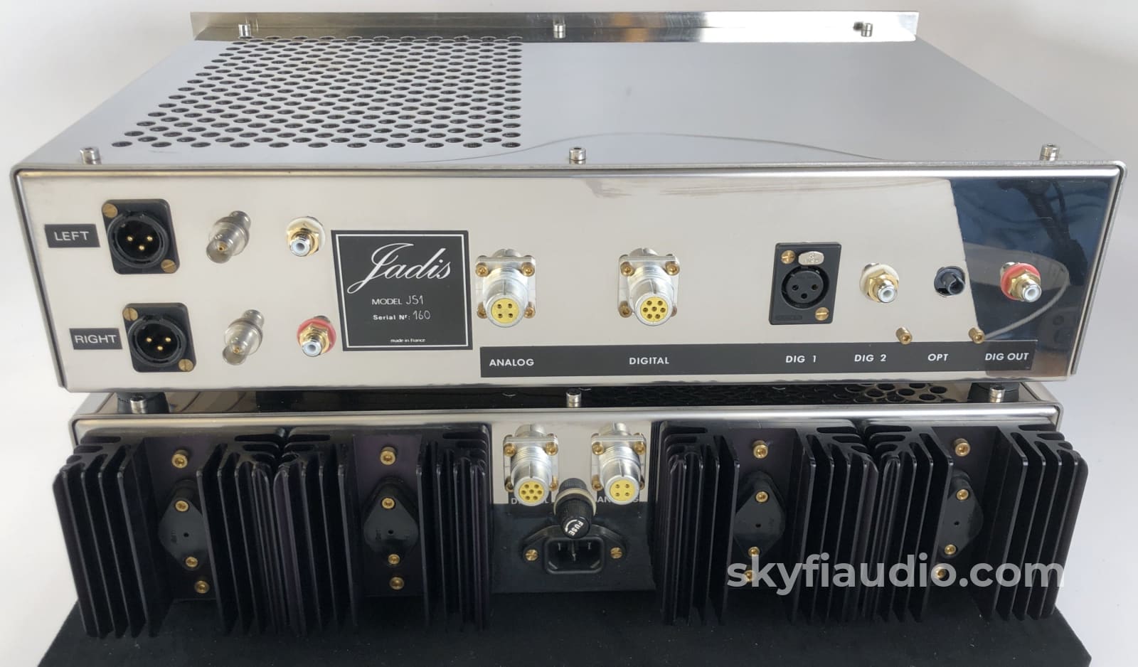 Jadis Js1 Mkii Dual Chassis Dac - Demo Unit And Like New Cd + Digital