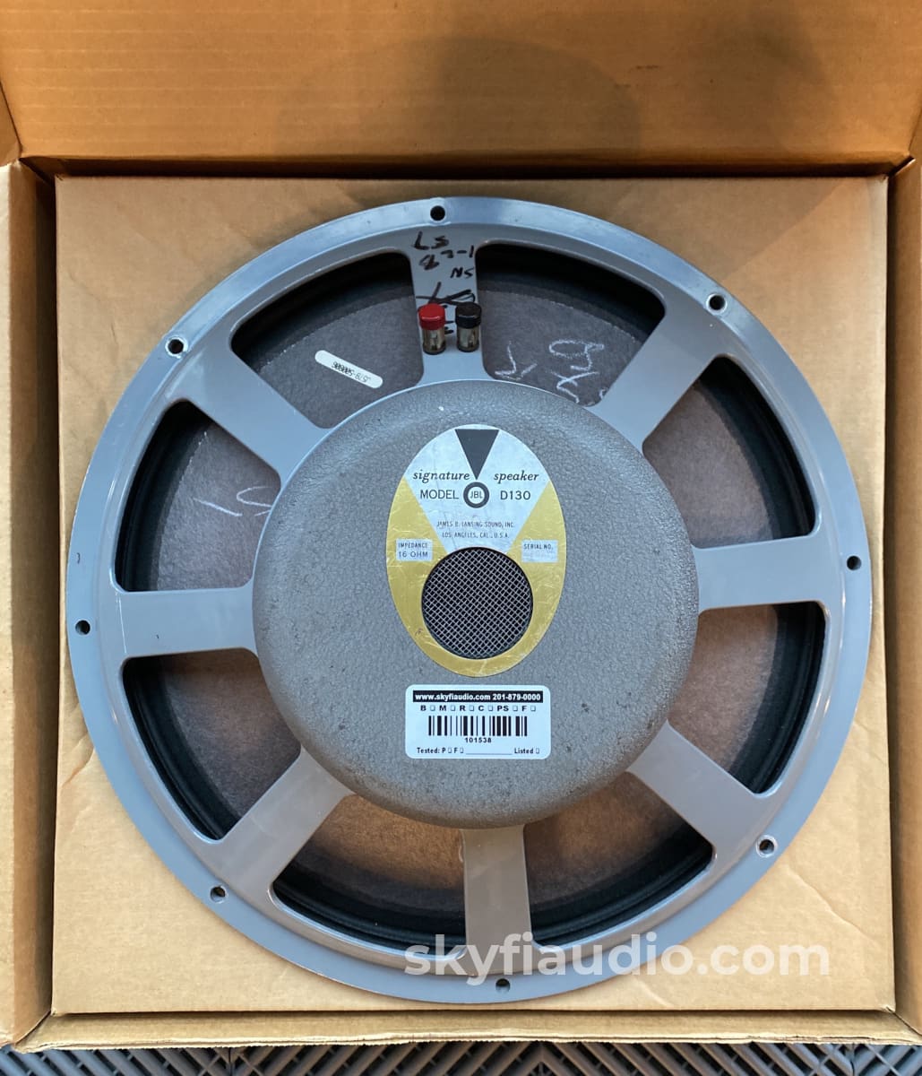 James B. Lansing - Jbl D130 Vintage Speaker Tested And Working Properly Speakers