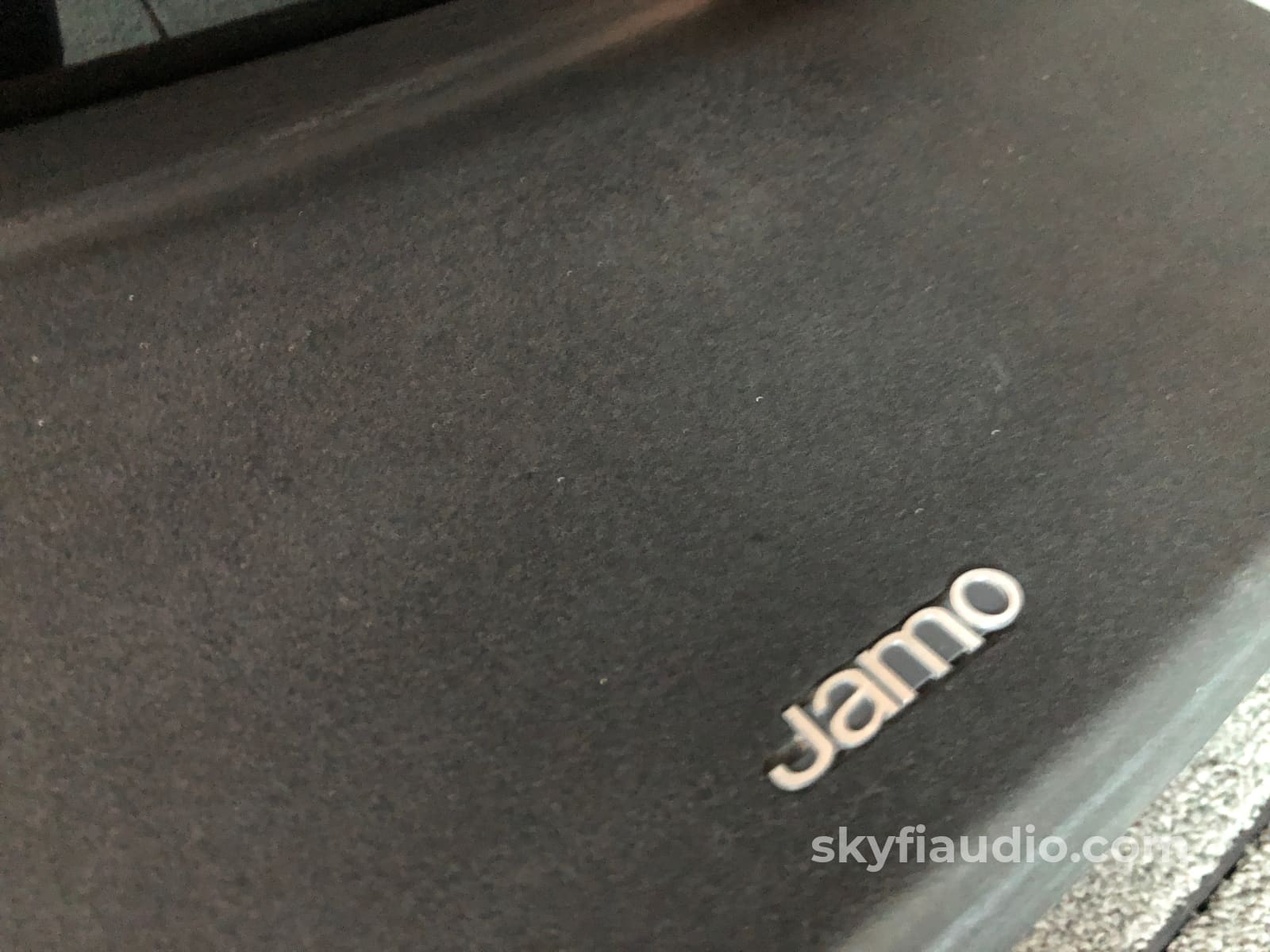 Jamo R909 Reference Speakers In Gloss Black - Made Denmark Open Baffle Design With Dual 15 Woofers