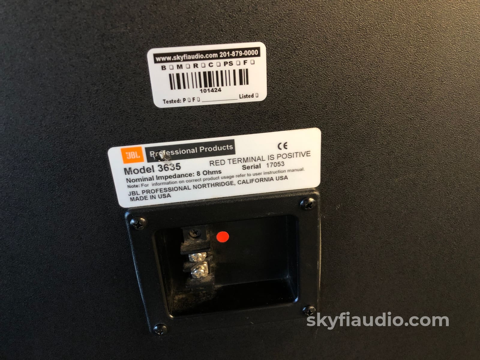 Jbl 3.1 Professional Theater Speaker System 18 Subwoofer!! Thx Certified Speakers