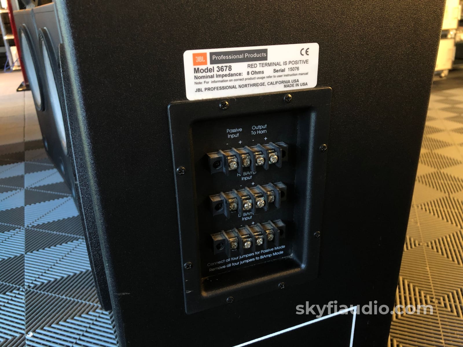 Jbl 3.1 Professional Theater Speaker System 18 Subwoofer!! Thx Certified Speakers