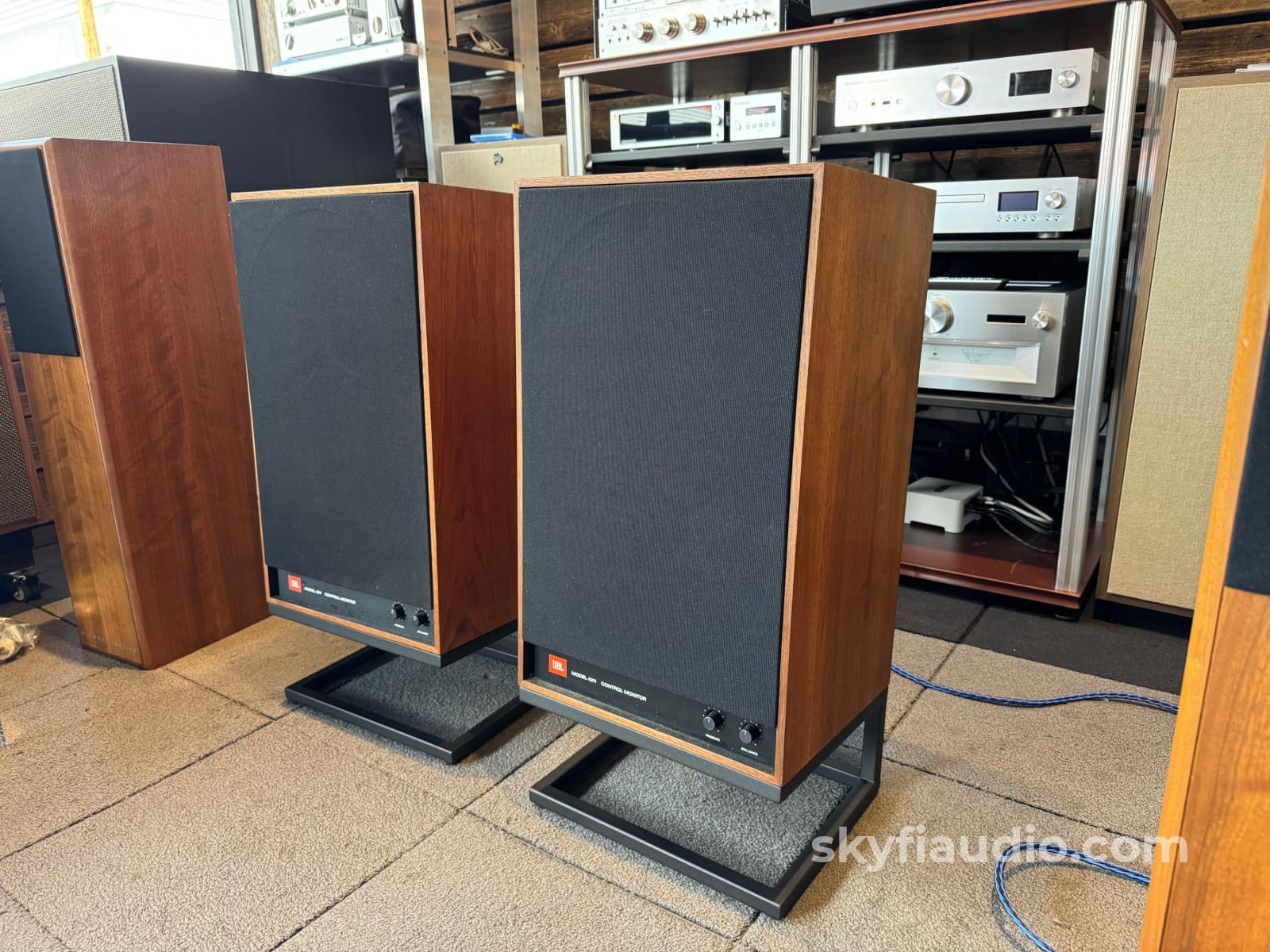 Jbl 4311 Vintage Studio Monitors With Stands - Wow Speakers