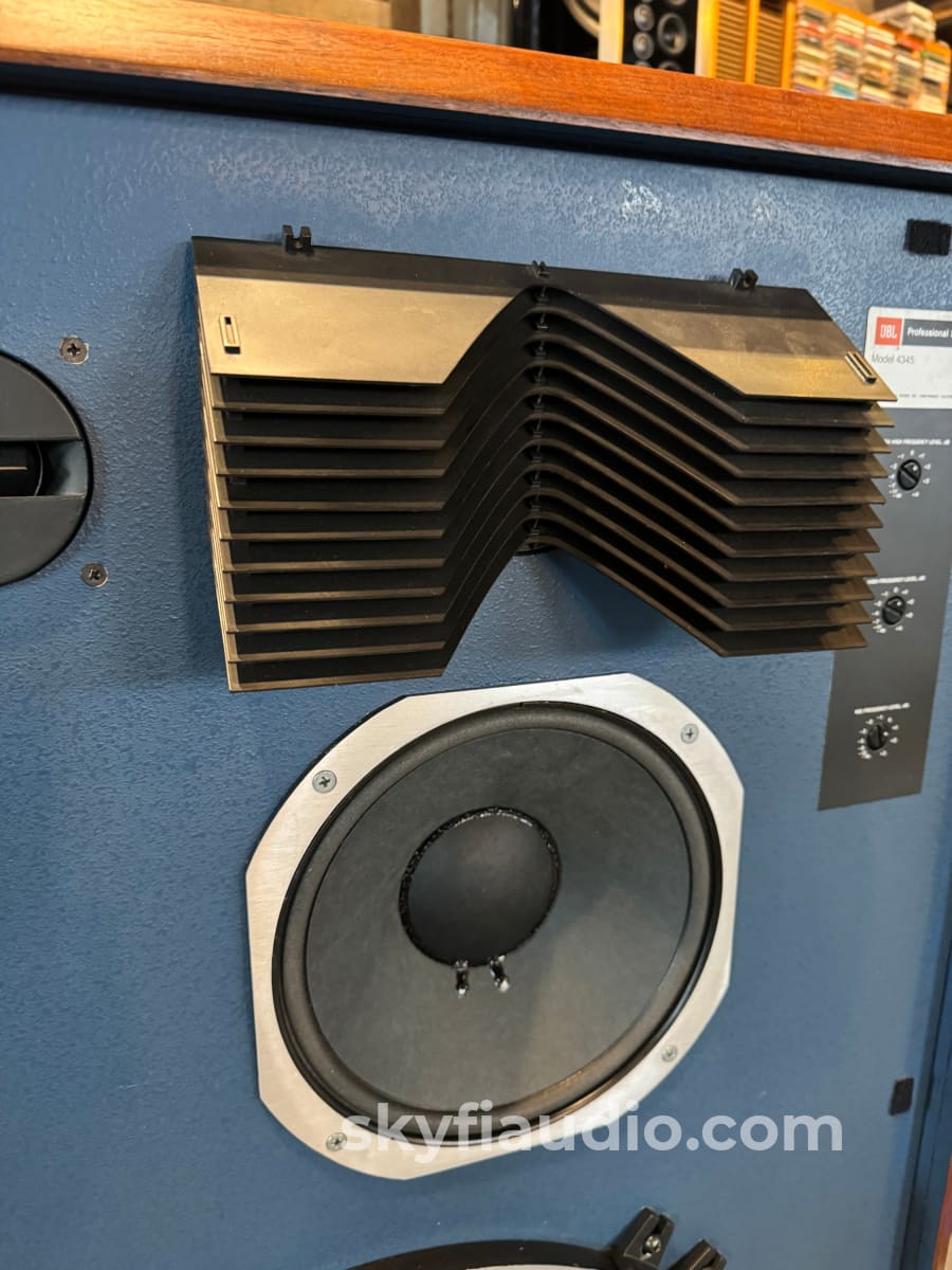 Jbl 4345 Vintage Studio Monitors - Wow! Speakers