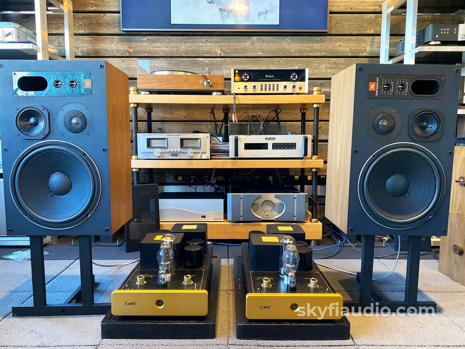 JBL 4412 Vintage Studio Monitor Speakers in Survivor Condition