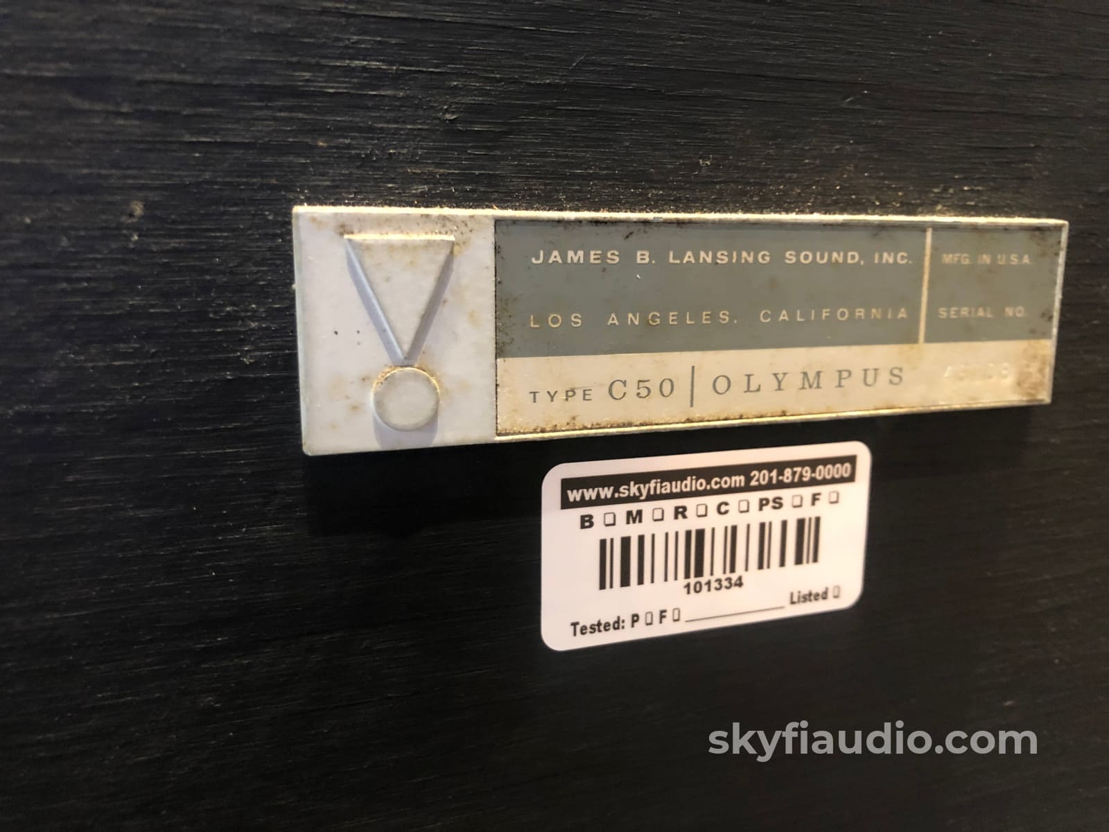 Jbl C50 Olympus Vintage Speakers From Jbls Golden Era