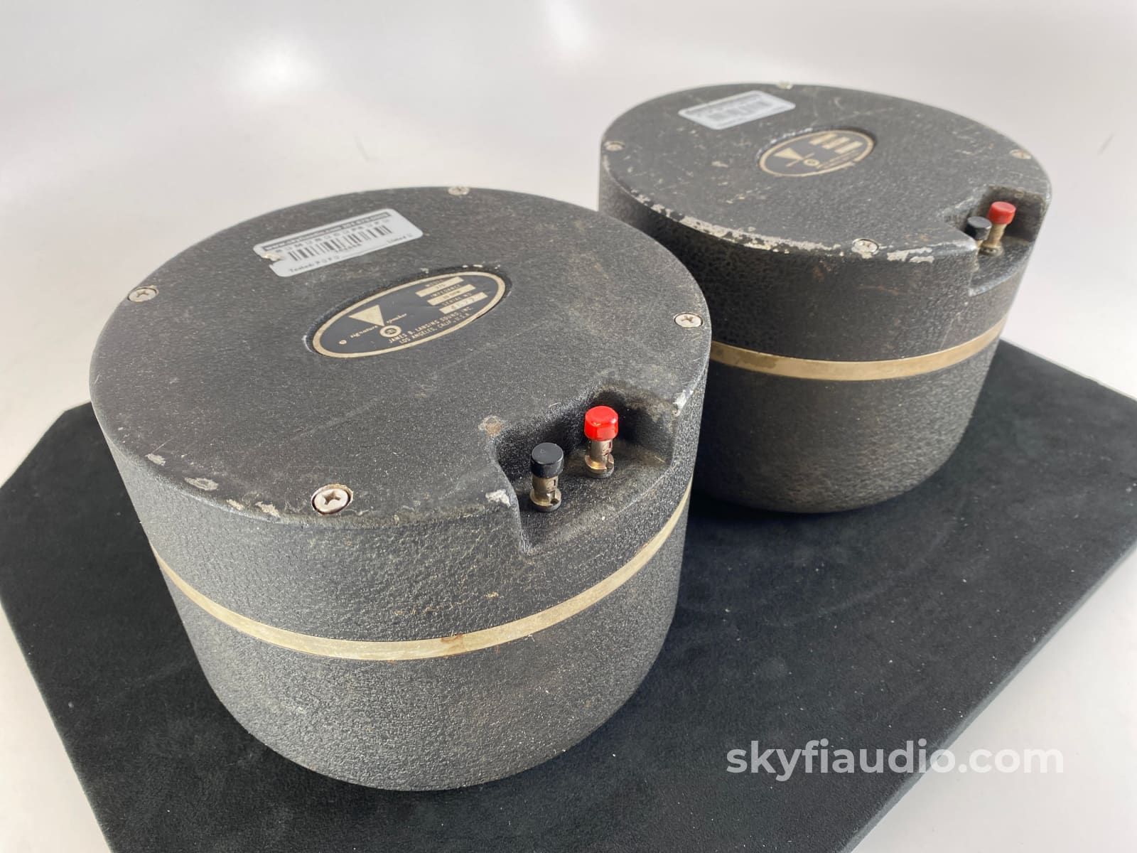 Jbl James B. Lansing 375 Horn Compression Drivers Super Rare Speakers