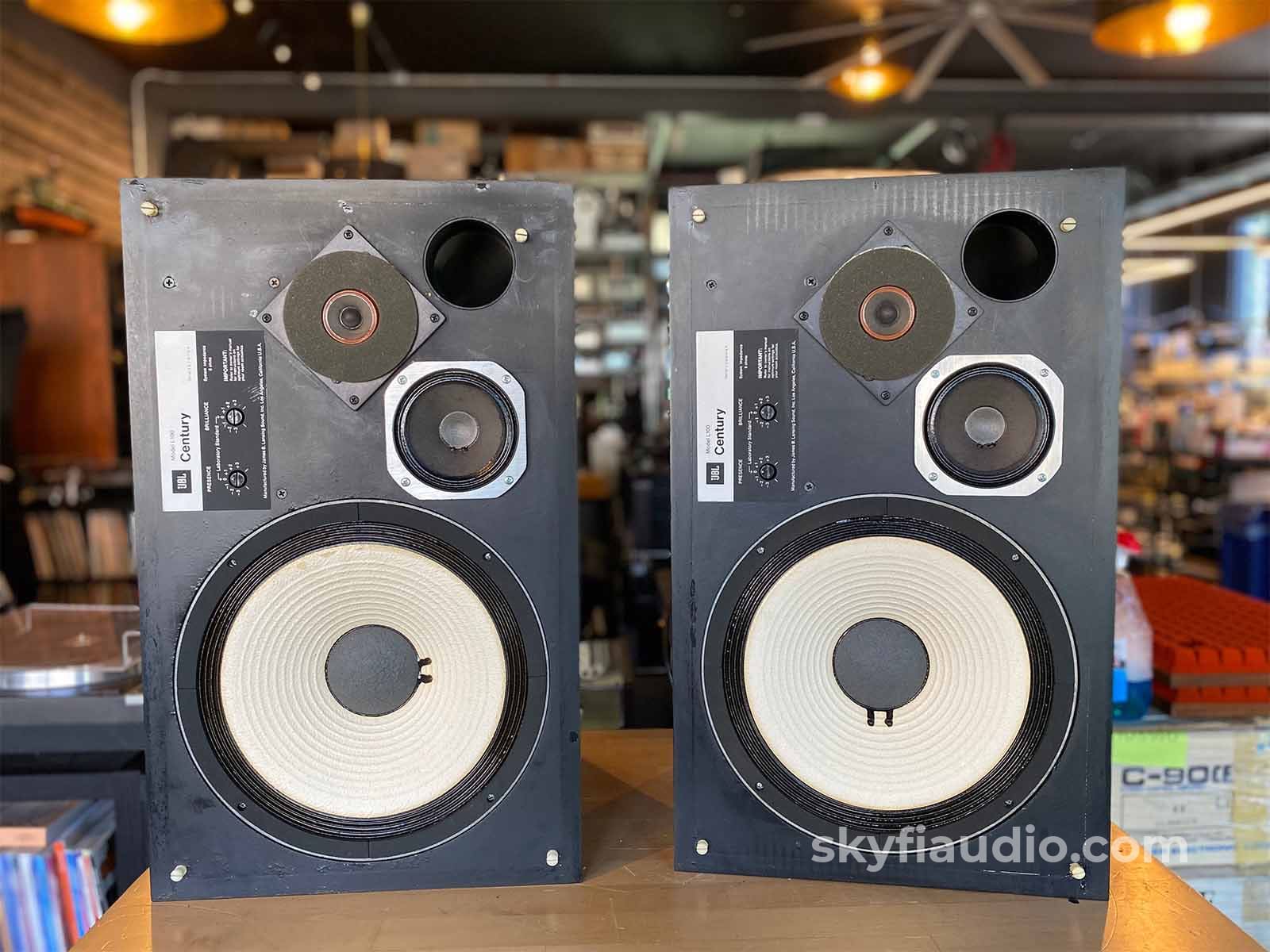 Jbl L100 Vintage Speakers All Original With New Foam