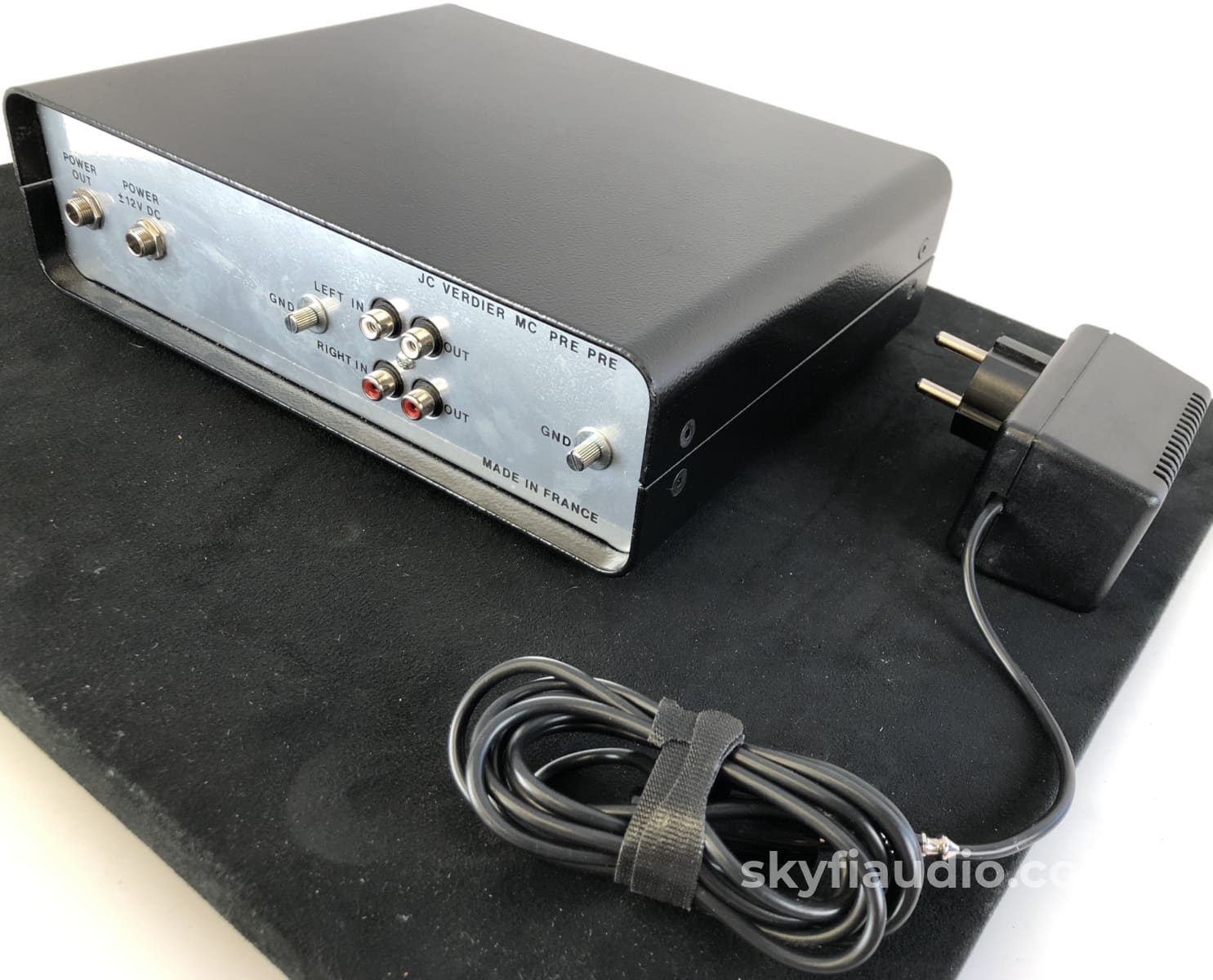 Jc Verdier Mc Pre Mm To Step-Up Phono Preamp 220V Or 110V Super Rare Preamplifier