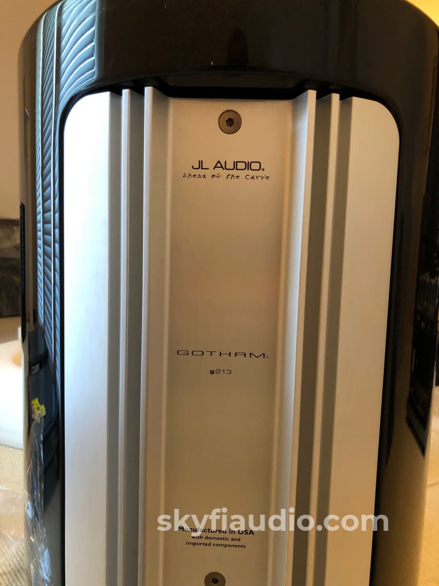 Jl Audio Gotham Reference Subwoofer In Original Crate (1 Of 2) Speakers