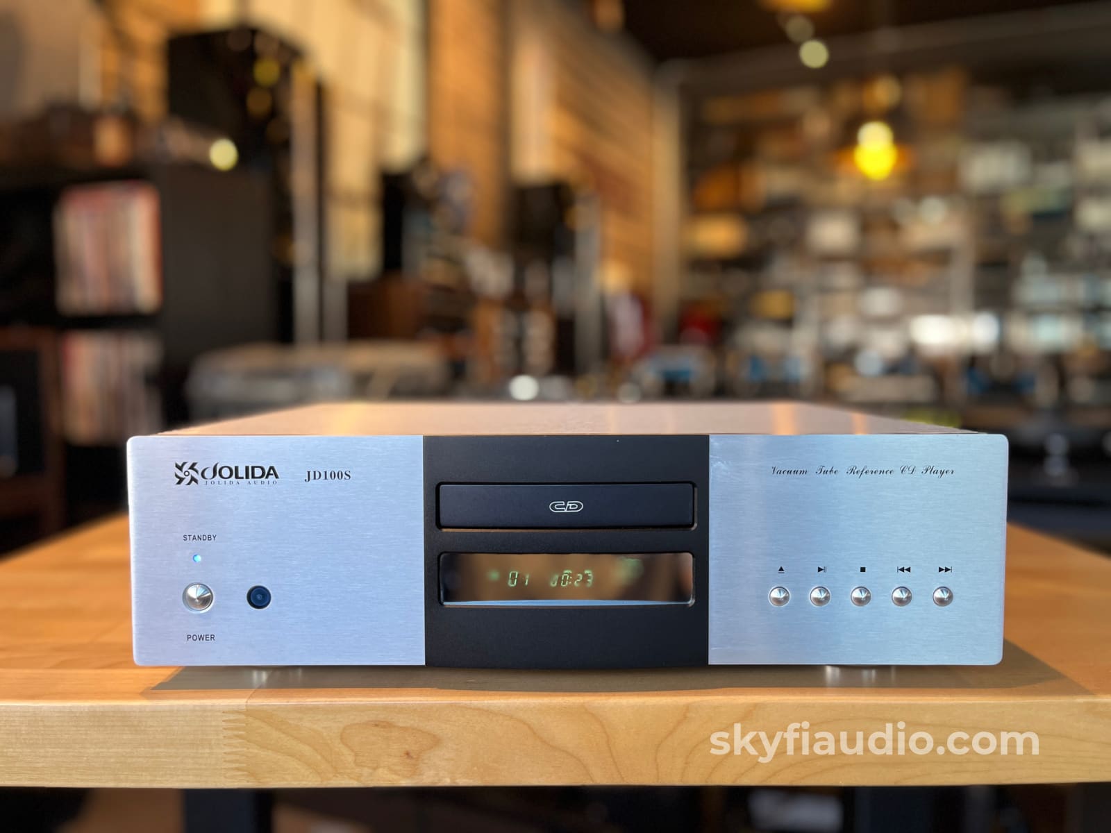 Jolida JD100S Tube CD player - W/ Vintage Amperex and Sylvania Tubes - CD + Digital