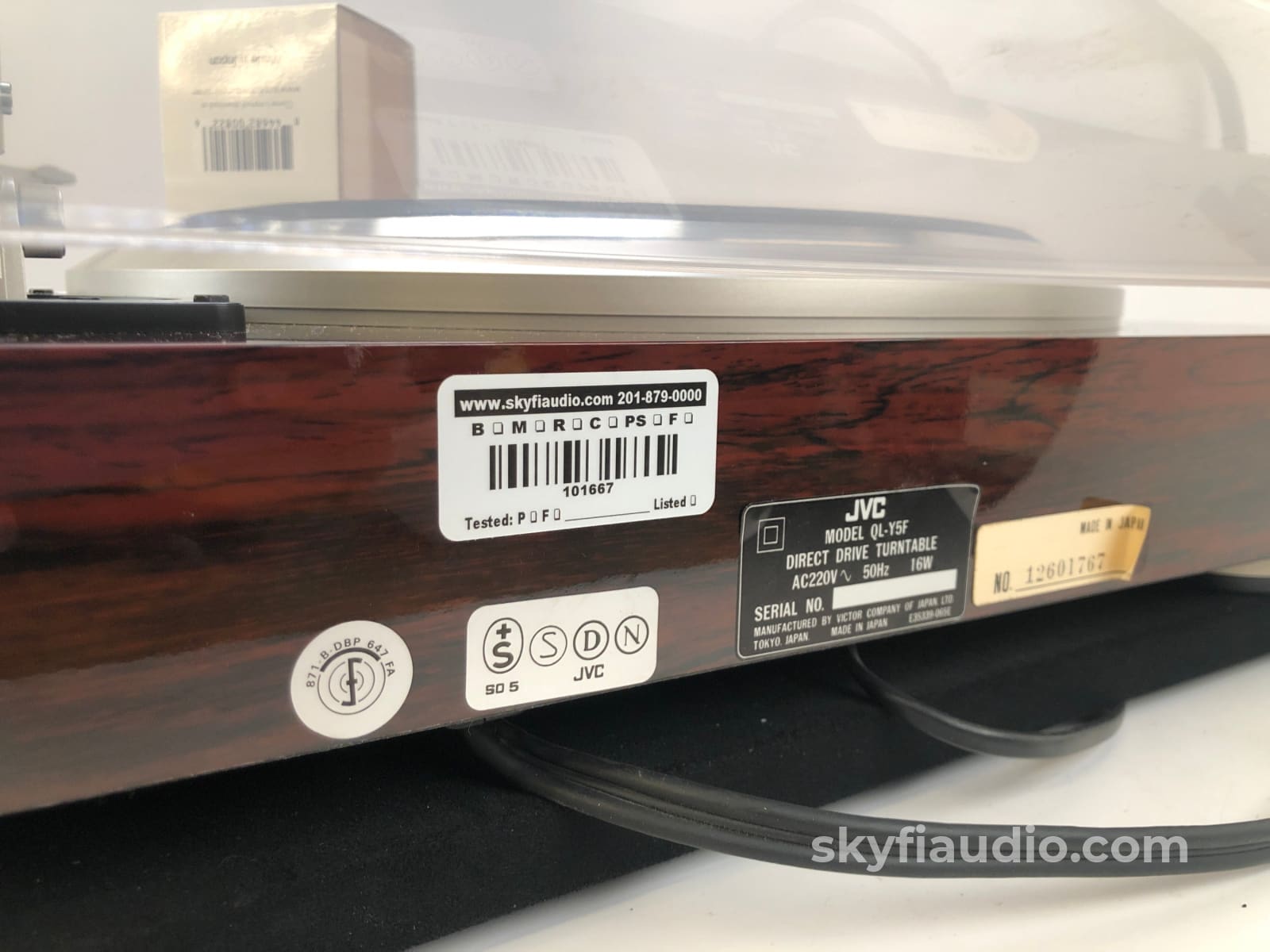 Jvc Ql-Y5F Automatic Vintage Turntable - Upgraded To Sumiko Bluepoint