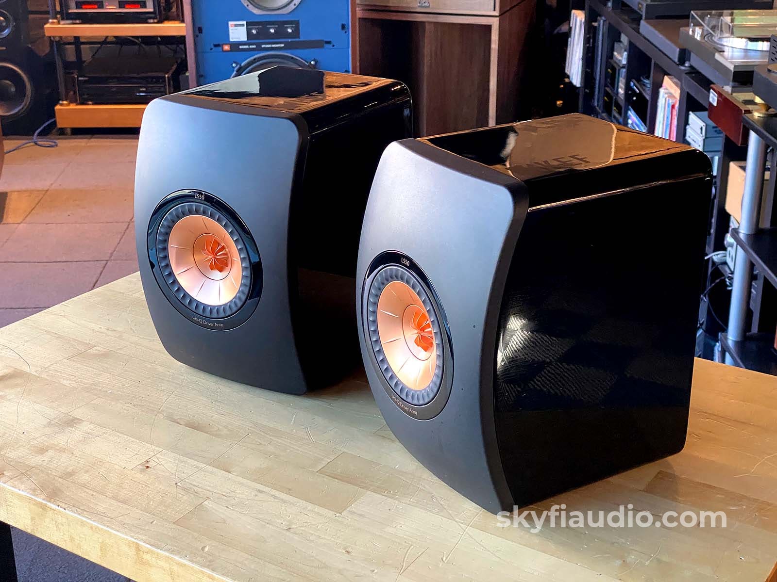 KEF LS50 Bookshelf Speakers - Highly Reviewed, Stereophile Class A