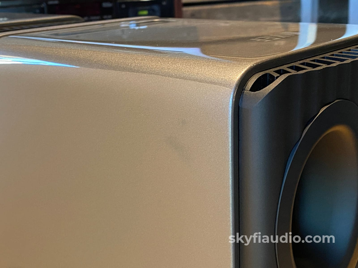 Kef Ls50 Wireless Speakers (V1) With Matching Stands - Latest Software