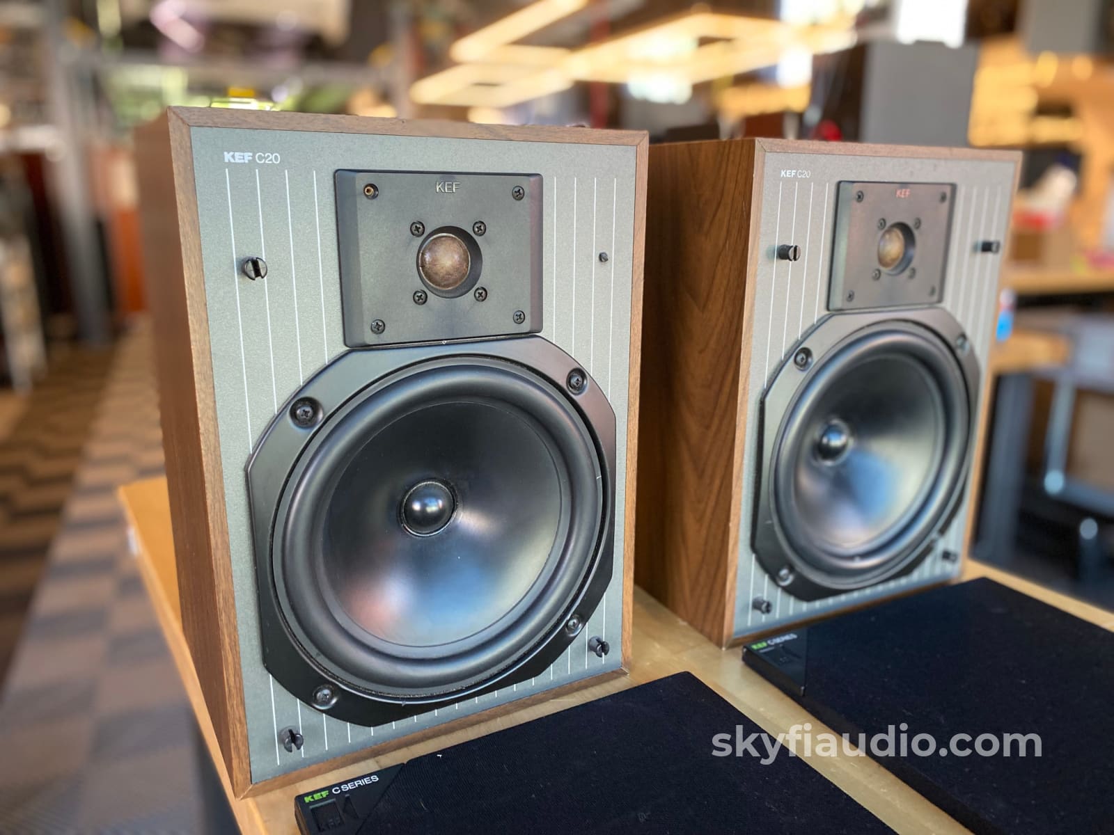 Kef Model C20 Vintage Speakers