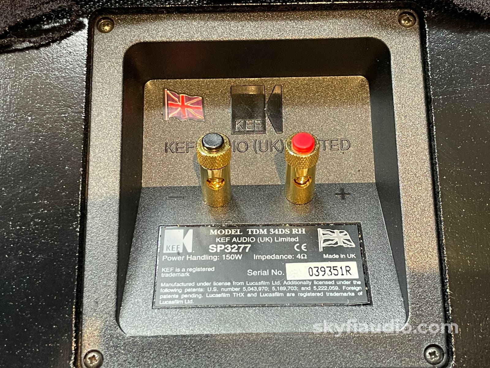 Kef Reference Home Theater Speaker System Package - Model Three-Two 202C And Tdm34Ds Speakers