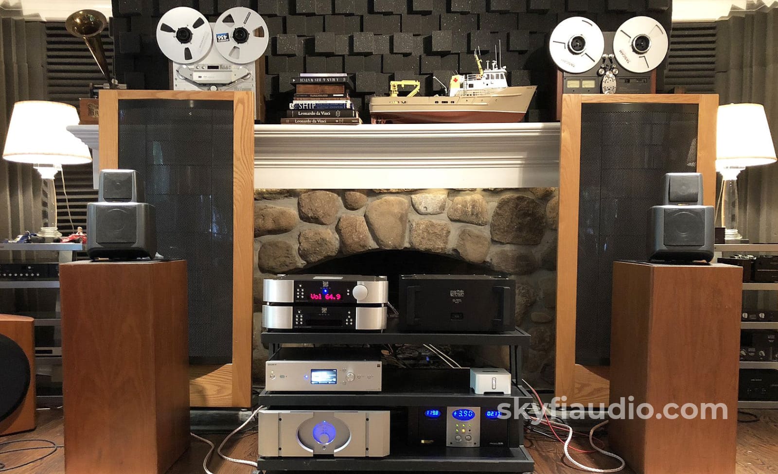 Kef Reference Series Model 107 Vintage Speakers Fully Restored