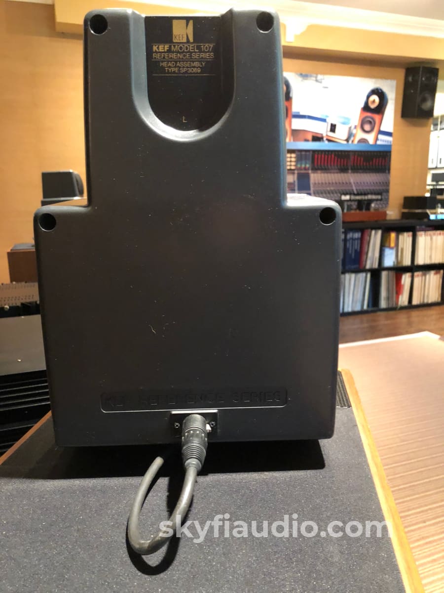 Kef Reference Series Model 107 Vintage Speakers Fully Restored