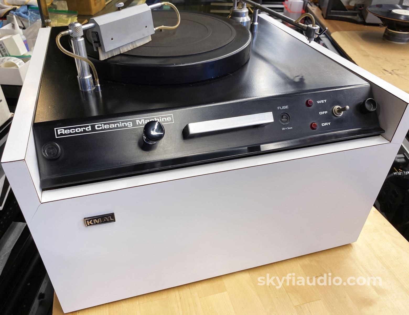Keith Monks - Kmal Record Cleaning Machine Mkii Complete And Working Great Accessory
