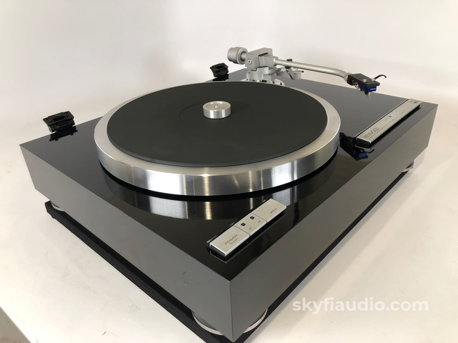 Kenwood Kp-990 Turntable With New Sumiko Songbird Cartridge