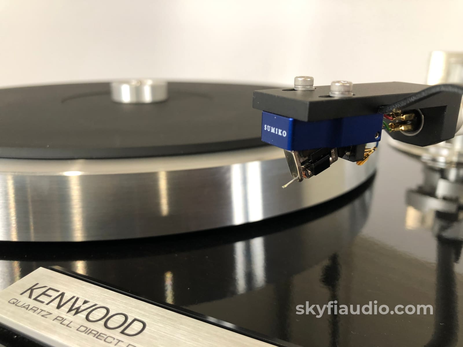 Kenwood Kp-990 Turntable With New Sumiko Songbird Cartridge