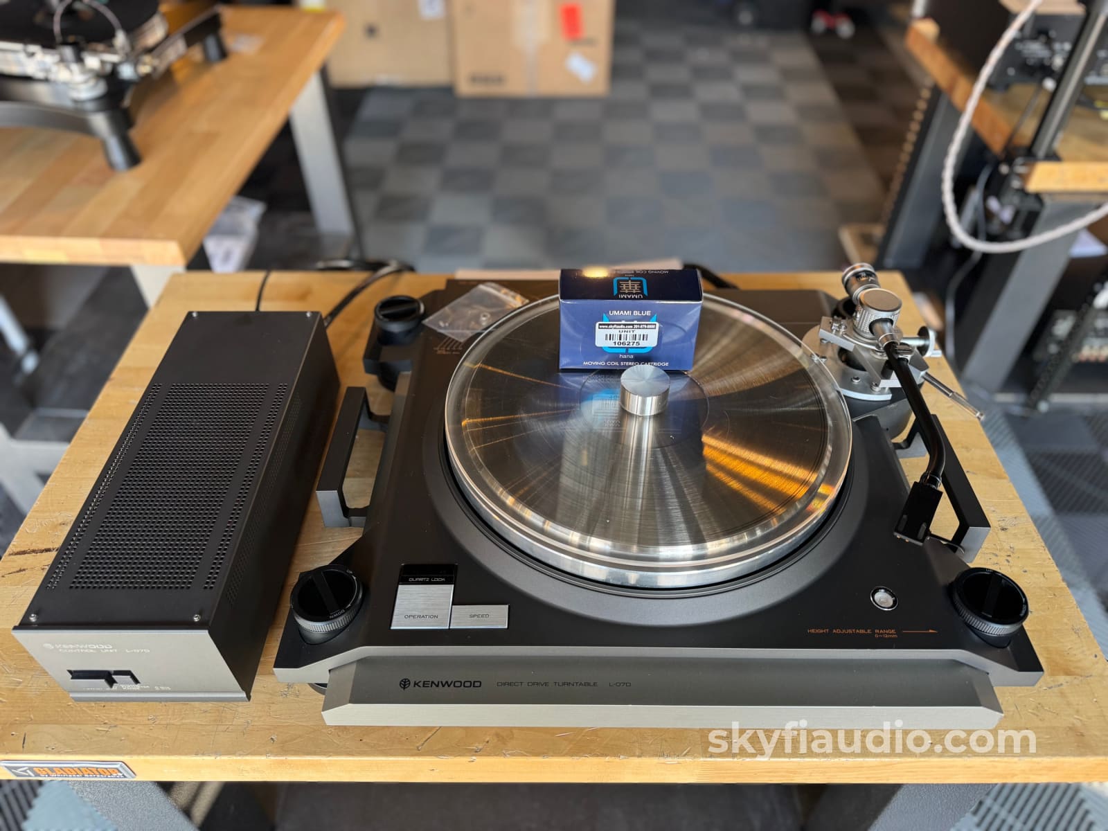 Kenwood L-07D Turntable - Rare and Serviced