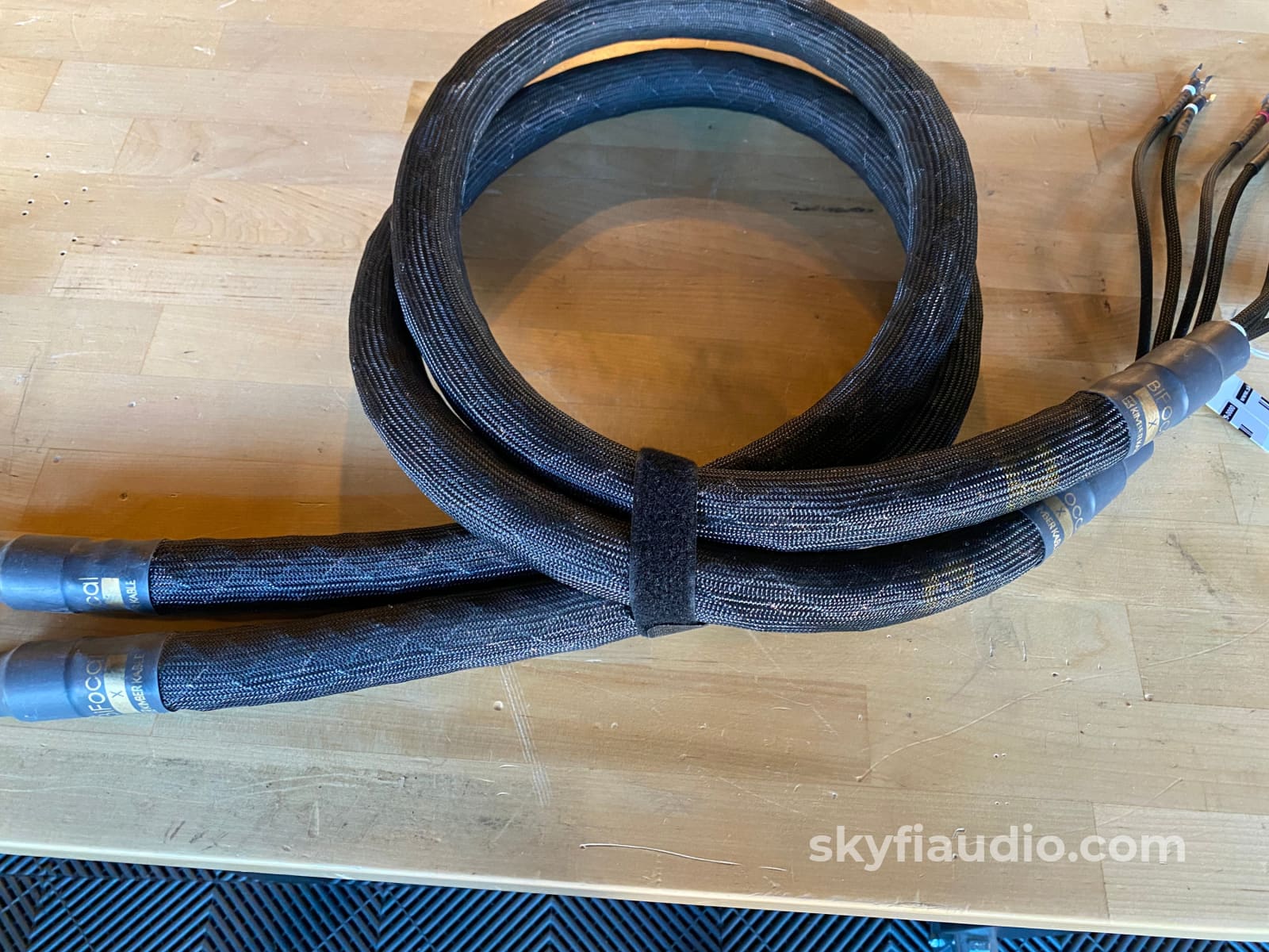 Kimber Kable Bifocal X Bi-Wire Speaker Cables (Pair) W/Spades - 6Ft