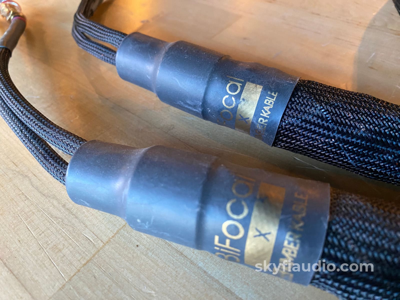 Kimber Kable Bifocal X Bi-Wire Speaker Cables (Pair) W/Spades - 6Ft