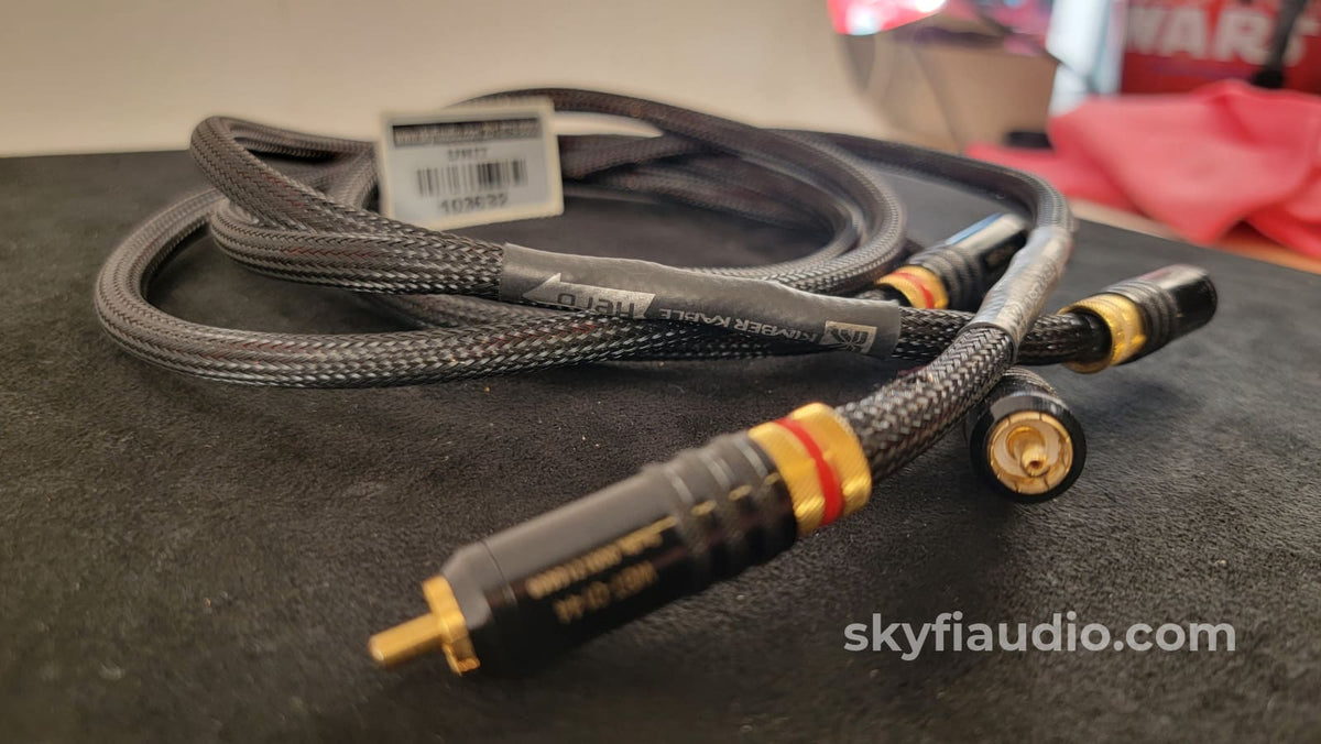 Kimber Kable Hero Rca Interconnects (Pair) With German-Made Wbt Connectors - 1 Meter Cables