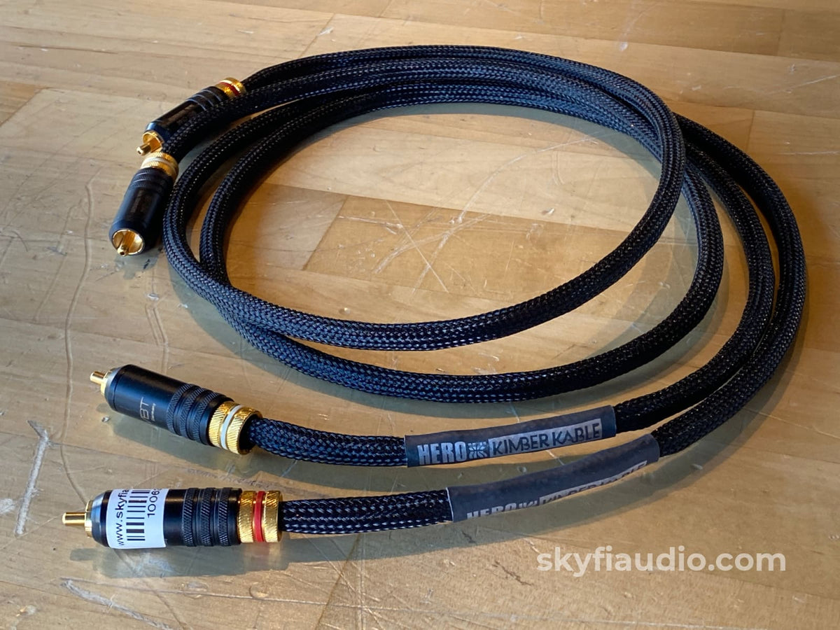 Kimber Kable Hero Rca Interconnects With Wbt Connectors - 1 Meter Recftpkbzc4Fmdjzk