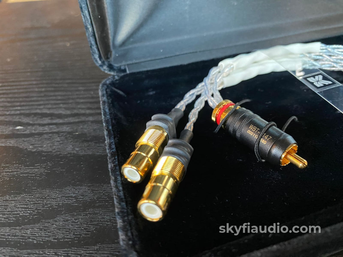Kimber Kable Kcag Rca Analog Audio Y Cord Interconnects (Pair) 6’ Cables