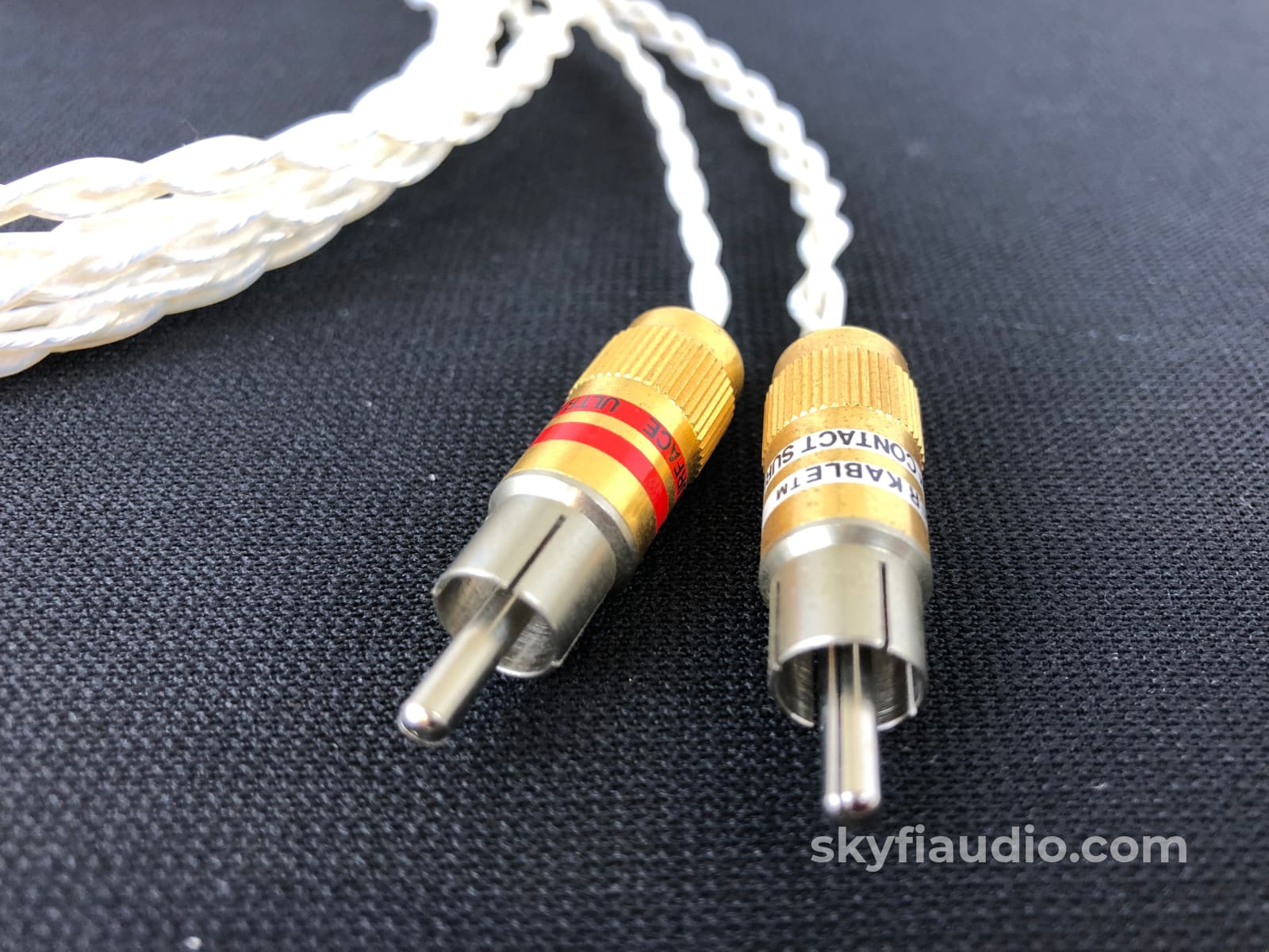 Kimber Kable Kcag Silver Analog Audio Cable - Ultraplate Rcas 1.5 Meters Cables