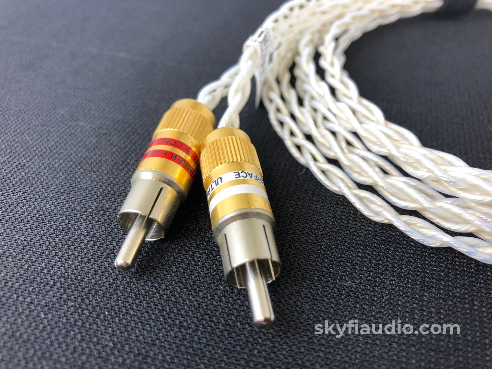 Kimber Kable Kcag Silver Analog Audio Cable - Ultraplate Rcas 1.5 Meters Cables
