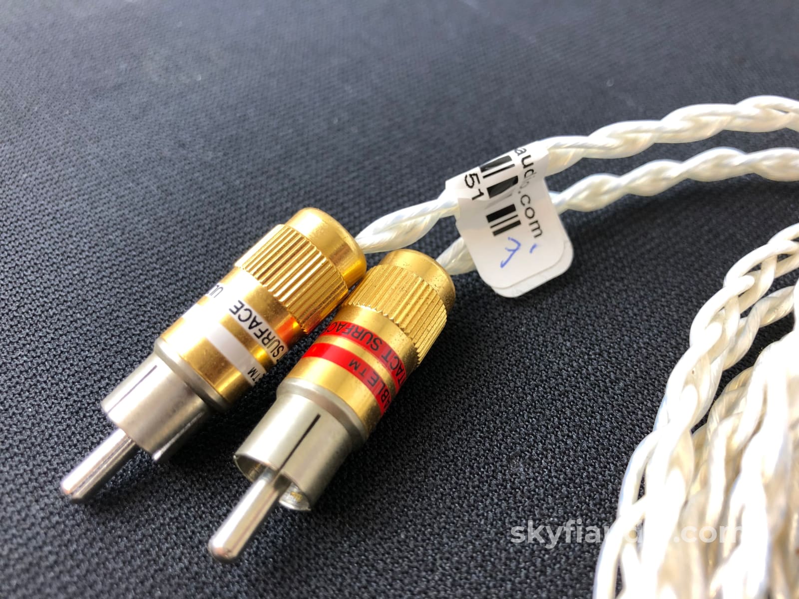 Kimber Kable Kcag Silver Analog Audio Cable - Ultraplate Rcas 2 Meters Cables