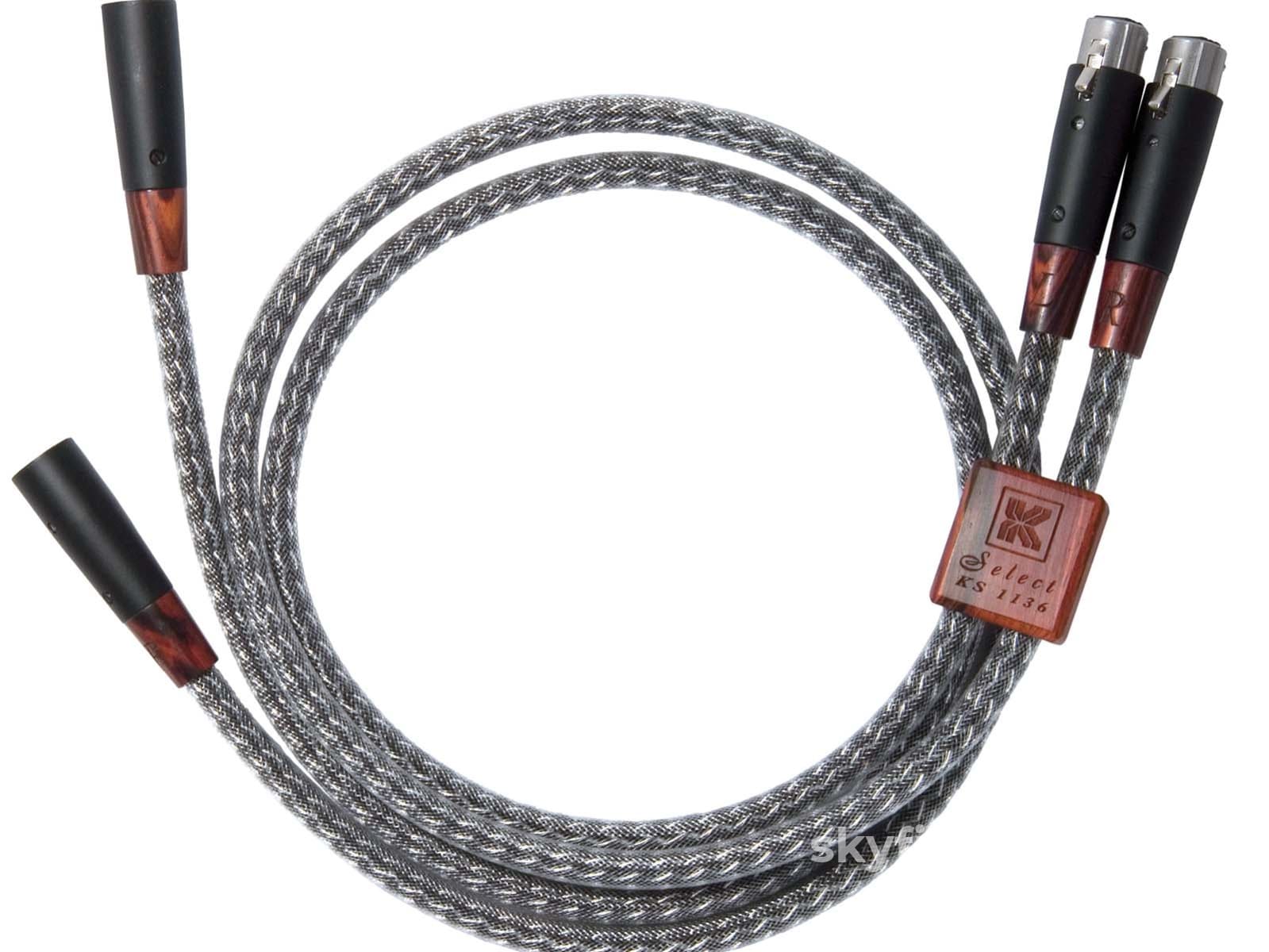 Kimber Kable Select Series KS1136 Silver Balanced XLR Interconnects (P
