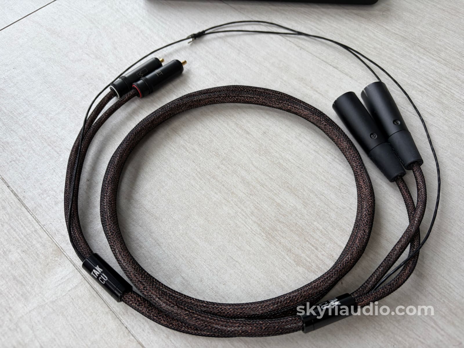 Kimber Kable TAK-CU Phono Cable - RCA to Balanced XLR - Perfect for Technics Cables