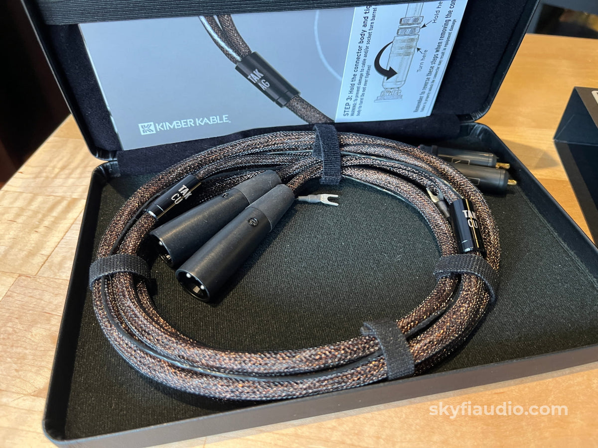 Kimber Kable TAK CU WBT to XLR Perfect for Technics - Pre-Loved -2m - Cables