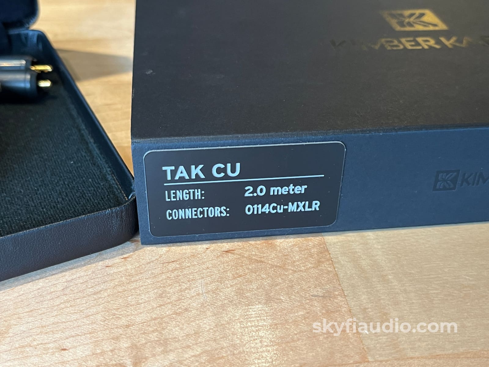 Kimber Kable TAK CU WBT to XLR Perfect for Technics - Pre-Loved -2m - Cables