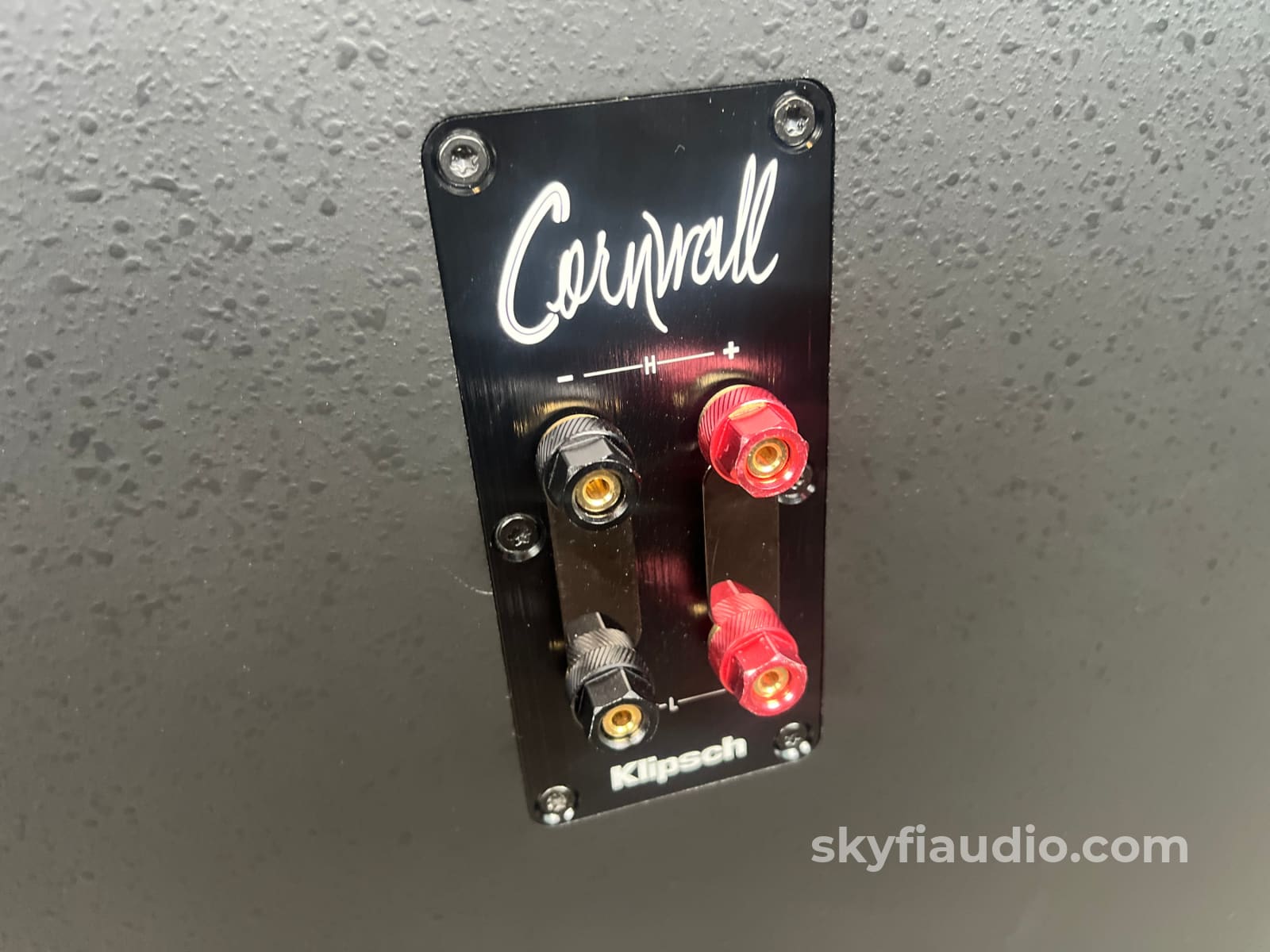 Klipsch Cornwall IV Heritage Series Speaker Pair (Black Ash) - Pre-Loved Speakers