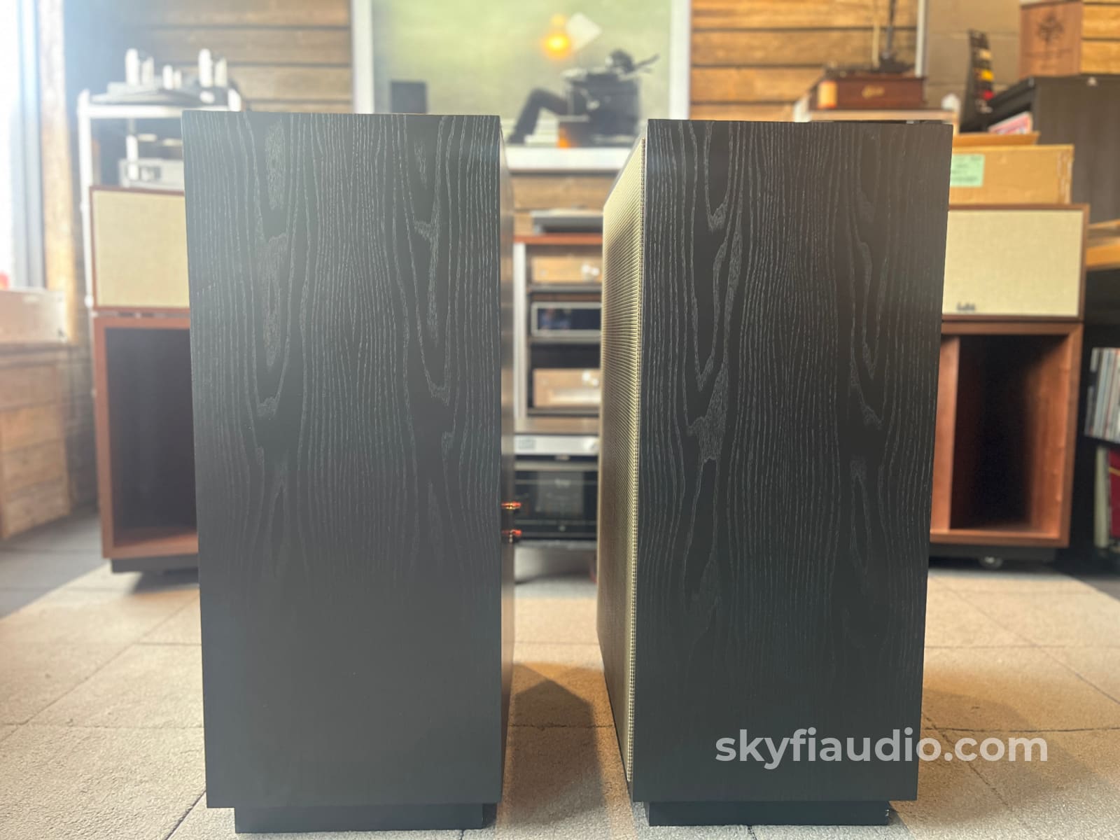 Klipsch Cornwall IV Heritage Series Speaker Pair (Black Ash) - Pre-Loved Speakers
