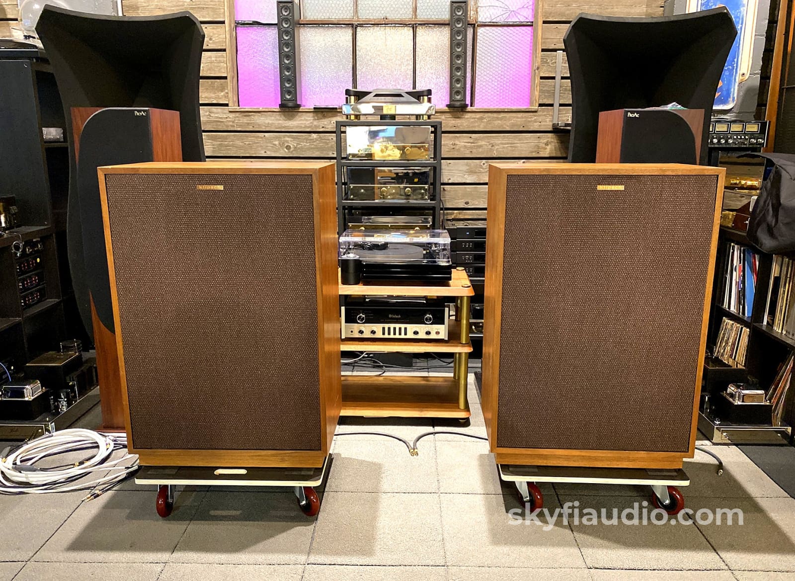 Klipsch Cornwall Vintage Speakers In Oiled Walnut - 1977 Survivor Pair!