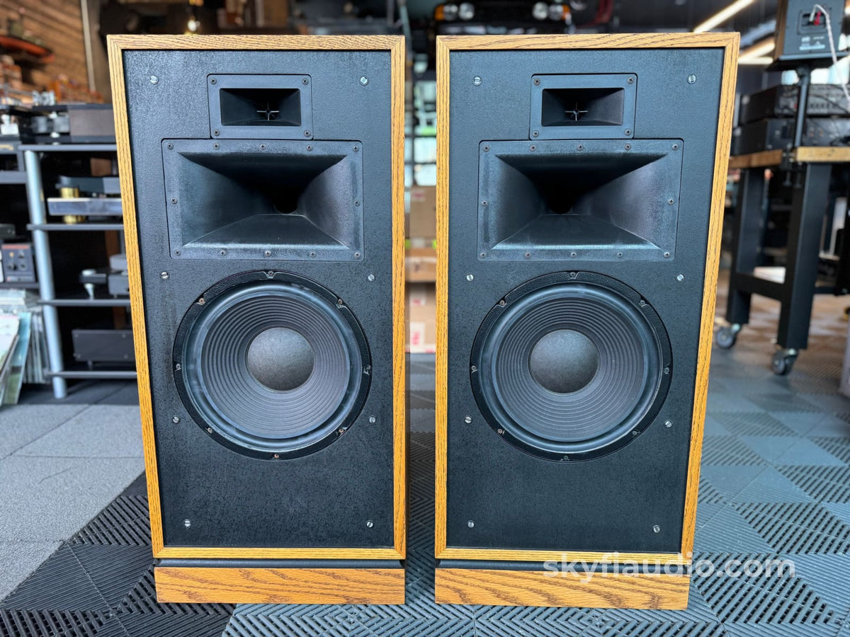 Klipsch Forte Ii Vintage Horn Speakers