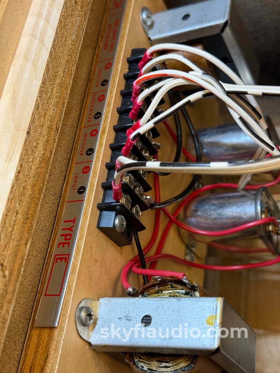 Klipsch Heresy I HBR - Lightly Sanded Original Finish Speakers